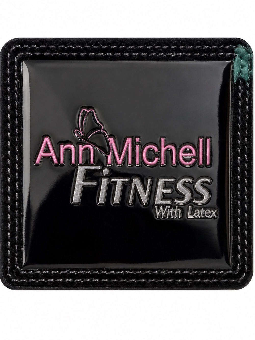 Colombian Prime Ann Michell Black Patch with Pink Logo Accent - Picture 3 of 4